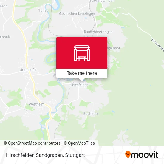 Карта Hirschfelden Sandgraben