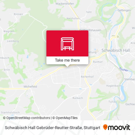Schwäbisch Hall Gebrüder-Reutter-Straße map