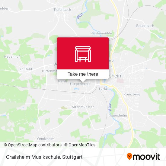 Crailsheim Musikschule map