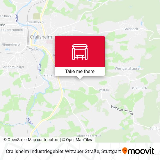 Crailsheim Industriegebiet Wittauer Straße map