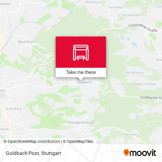 Карта Goldbach Post