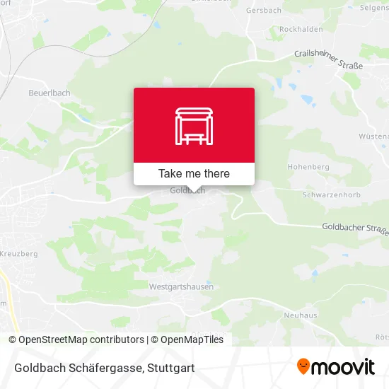Карта Goldbach Schäfergasse
