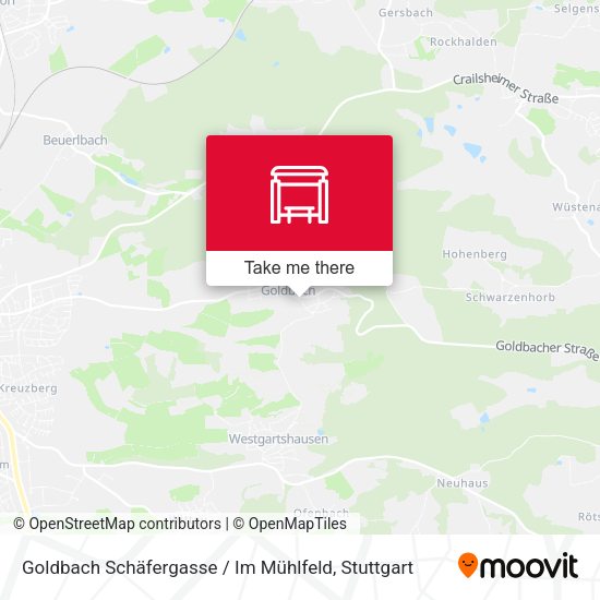 Goldbach Schäfergasse / Im Mühlfeld map