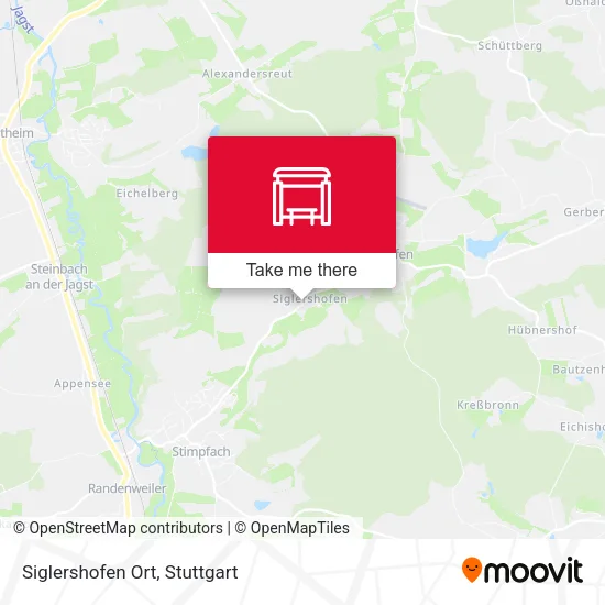 Карта Siglershofen Ort