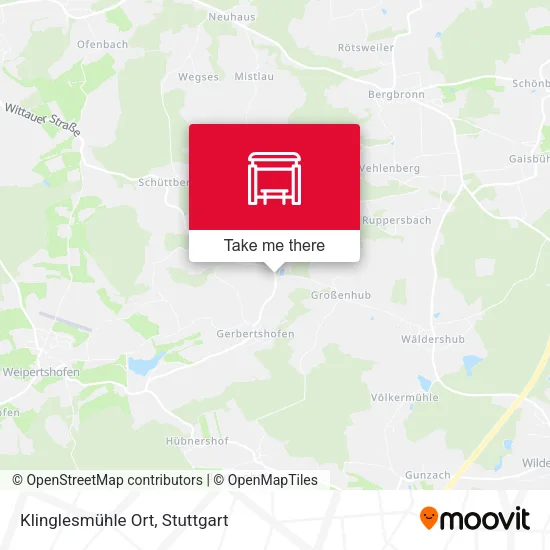 Карта Klinglesmühle Ort