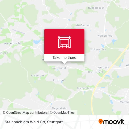 Карта Steinbach am Wald Ort