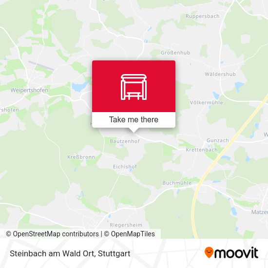 Карта Steinbach am Wald Ort