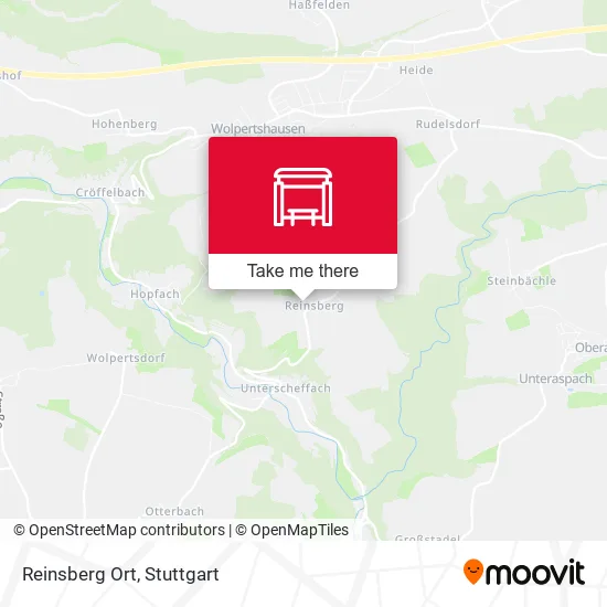 Карта Reinsberg Ort