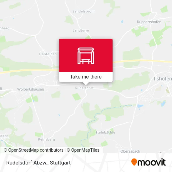 Карта Rudelsdorf Abzw.