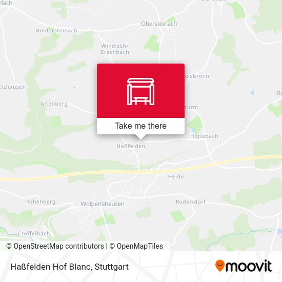 Карта Haßfelden Hof Blanc