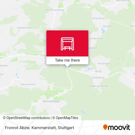Карта Fronrot Abzw. Kammerstatt