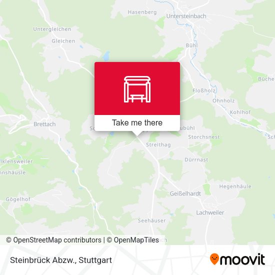 Steinbrück Abzw. map
