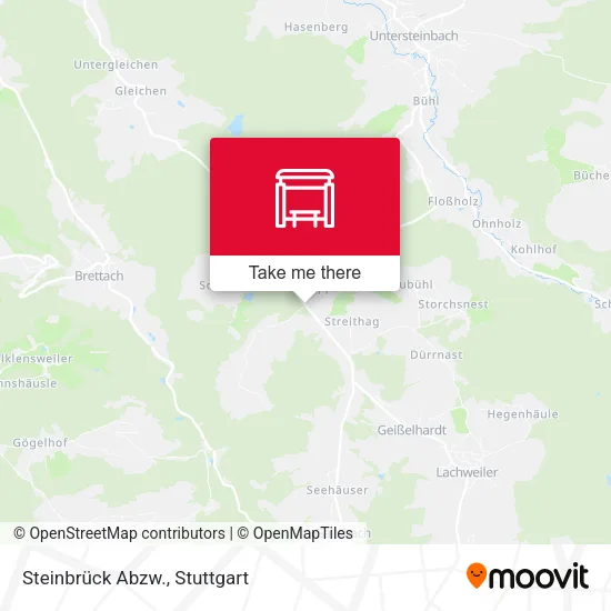 Карта Steinbrück Abzw.