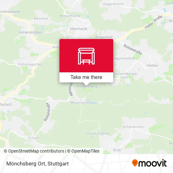 Карта Mönchsberg Ort