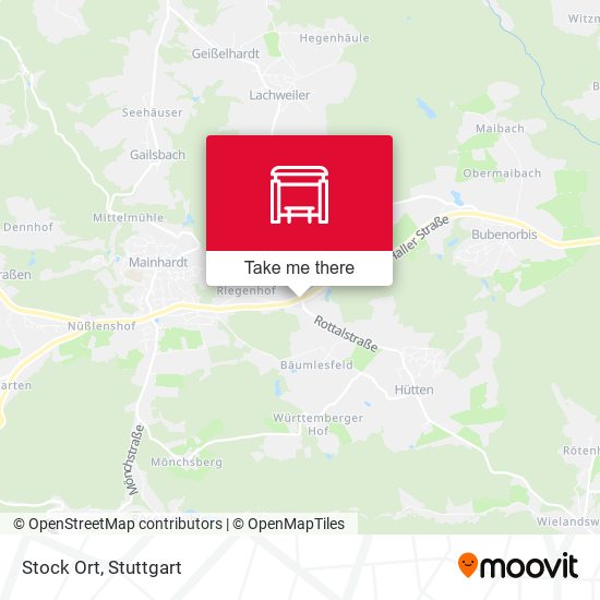 Карта Stock Ort