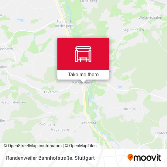 Randenweiler Bahnhofstraße map