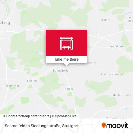 Schmalfelden Siedlungsstraße map