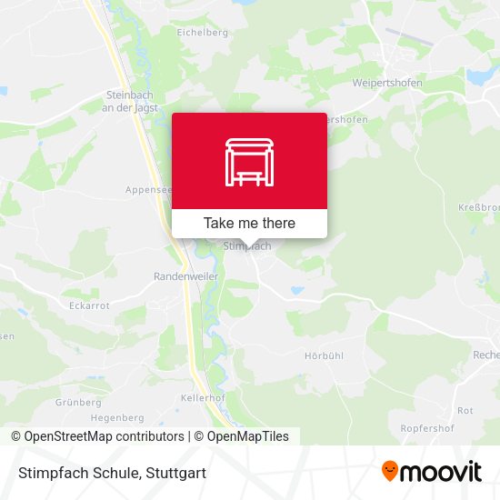Карта Stimpfach Schule
