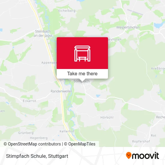 Карта Stimpfach Schule