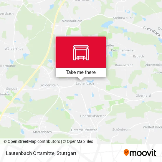 Lautenbach Ortsmitte map