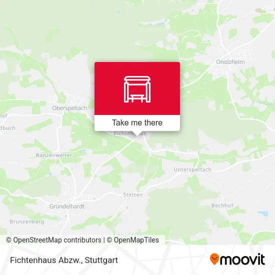 Карта Fichtenhaus Abzw.