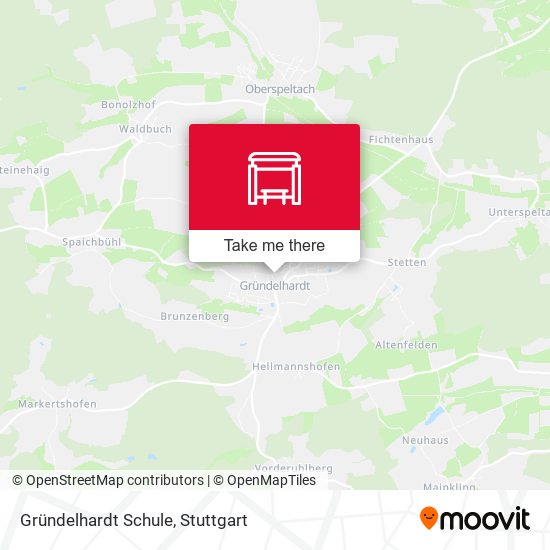 Gründelhardt Schule map