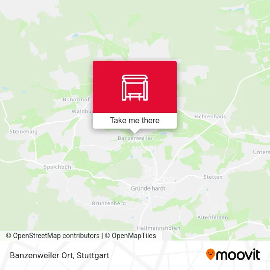Карта Banzenweiler Ort