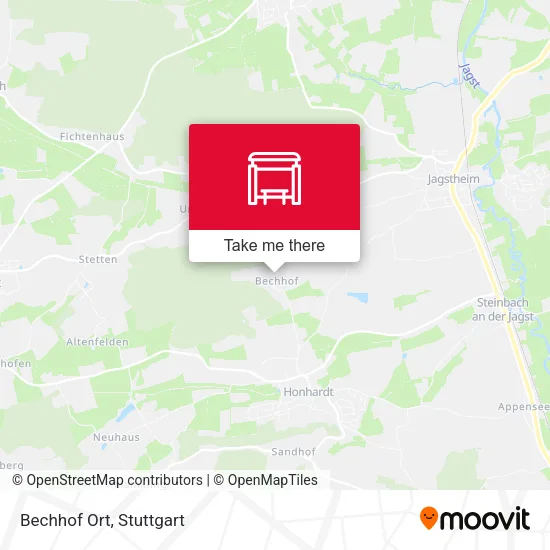 Карта Bechhof Ort