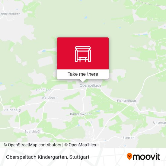 Oberspeltach Kindergarten map