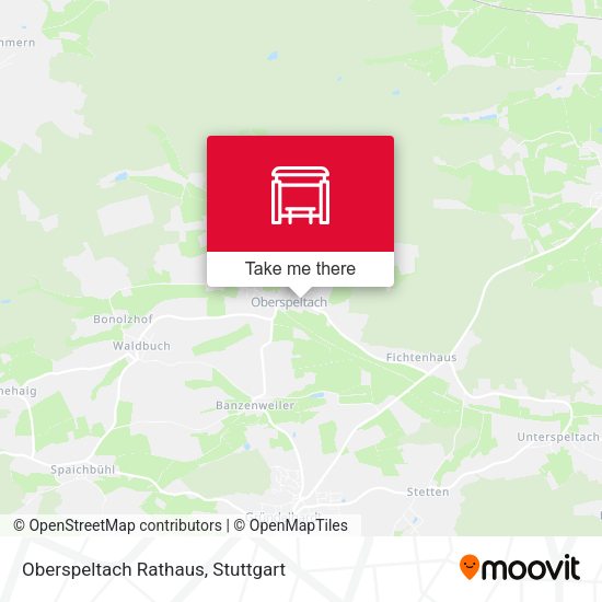 Карта Oberspeltach Rathaus