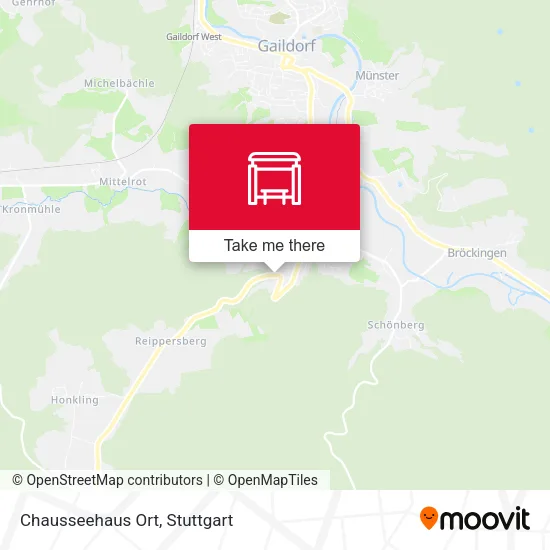 Карта Chausseehaus Ort