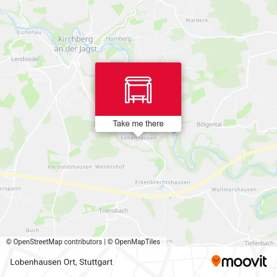Карта Lobenhausen Ort