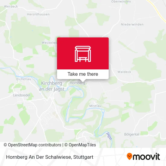 Карта Hornberg An Der Schalwiese