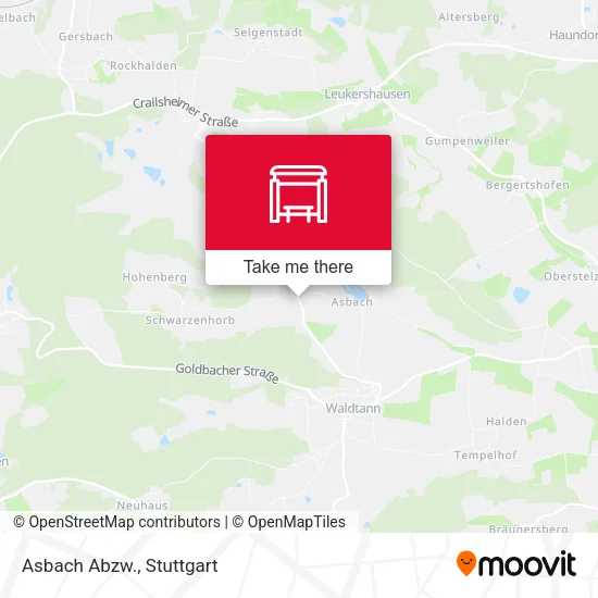 Карта Asbach Abzw.