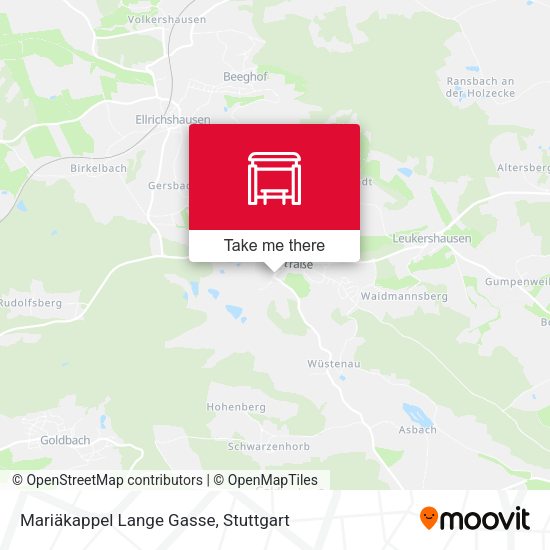 Mariäkappel Lange Gasse map