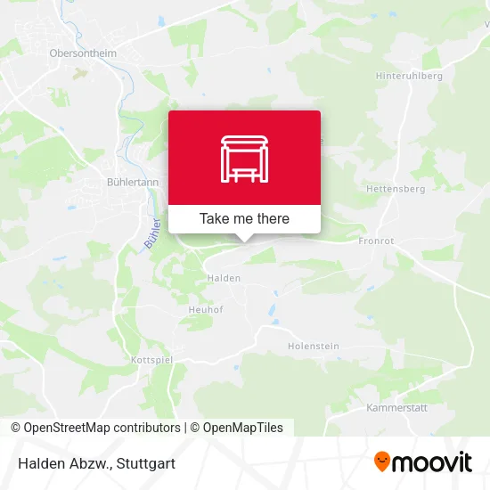 Карта Halden Abzw.