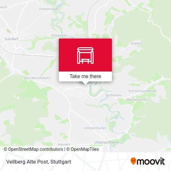 Карта Vellberg Alte Post