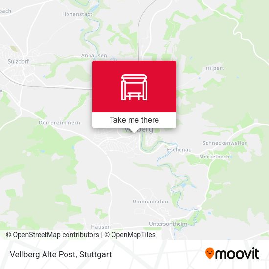Карта Vellberg Alte Post