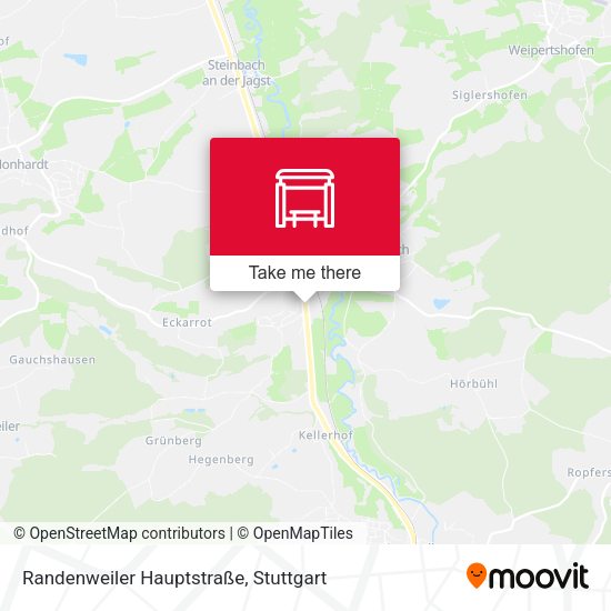 Randenweiler Hauptstraße map