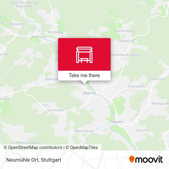 Карта Neumühle Ort