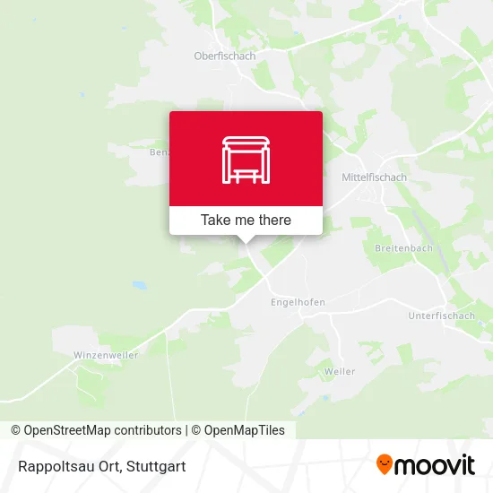 Карта Rappoltsau Ort