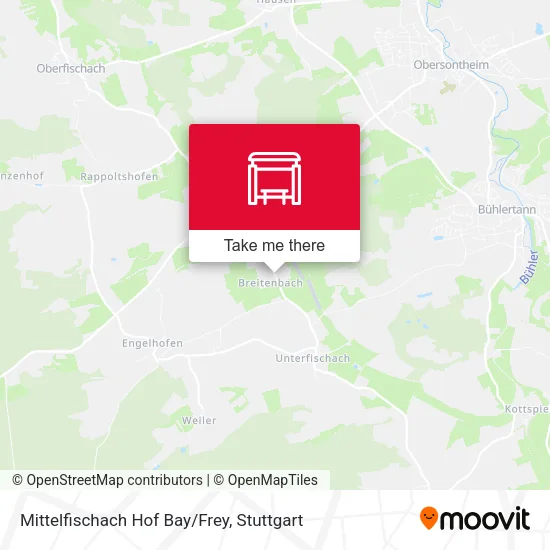 Карта Mittelfischach Hof Bay/Frey
