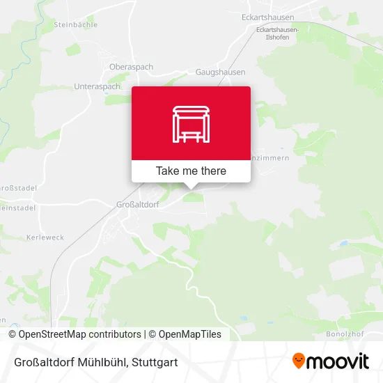 Карта Großaltdorf Mühlbühl