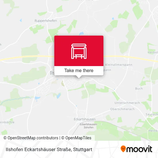 Карта Ilshofen Eckartshäuser Straße