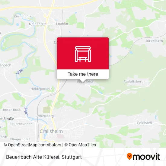 Карта Beuerlbach Alte Küferei