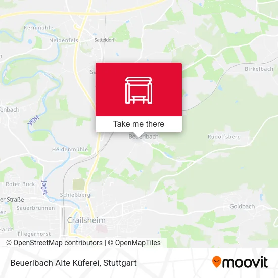 Карта Beuerlbach Alte Küferei