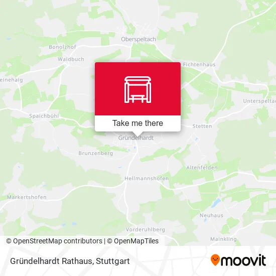 Карта Gründelhardt Rathaus