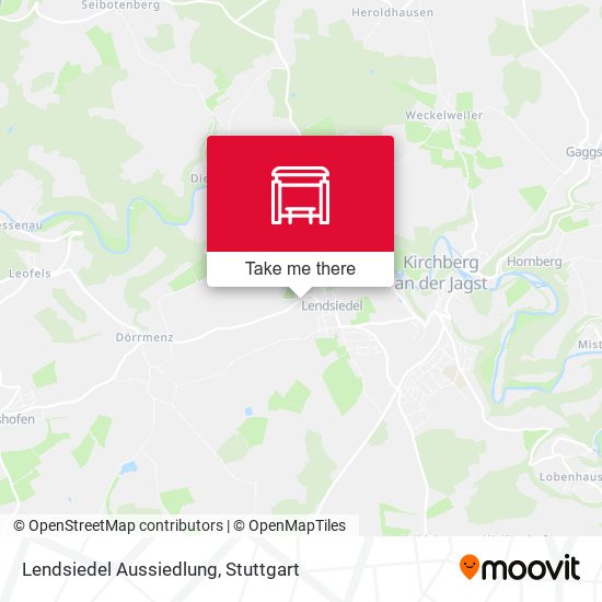 Карта Lendsiedel Aussiedlung