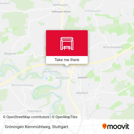 Карта Gröningen Kernmühlweg
