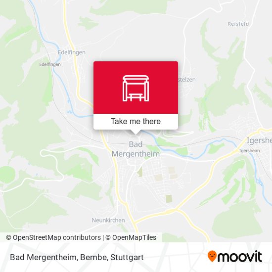 Bad Mergentheim, Bembe map